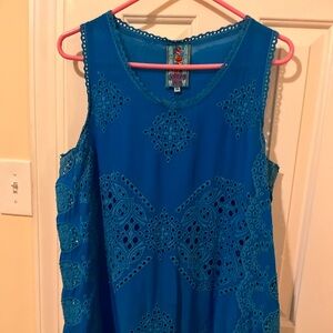 Johnny Was boho sleeveless top